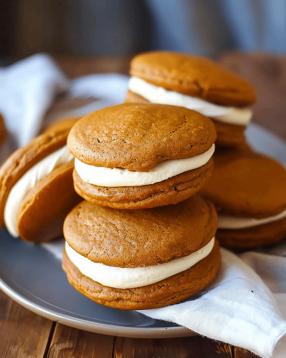 Pumpkin Whoopie Pies