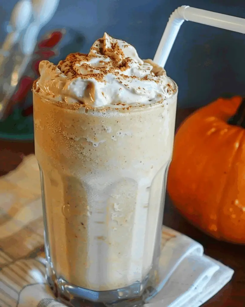 Quick and Easy Pumpkin Pie Milkshake
