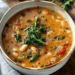 Roasted Tomato and White Bean Soup