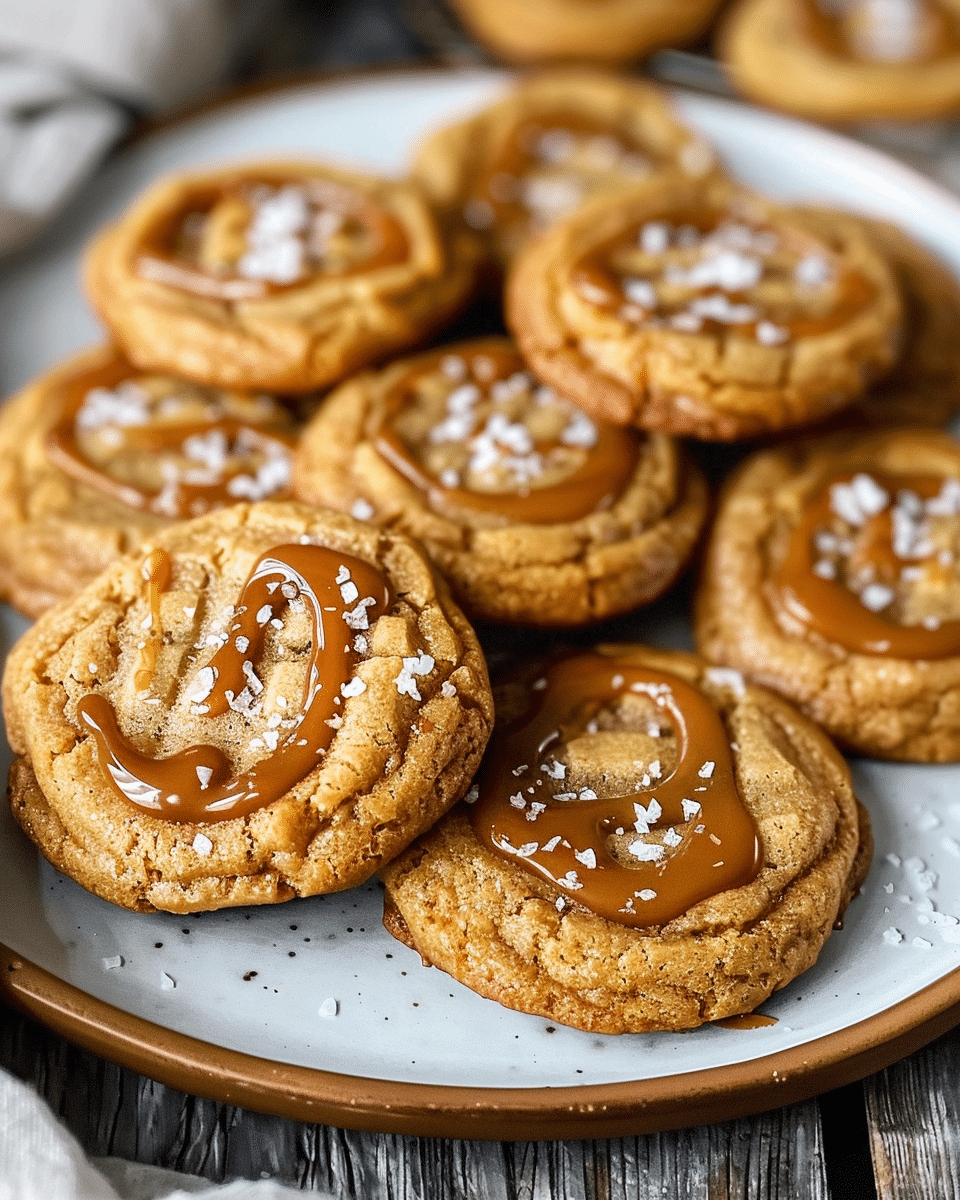 Salted Caramel Cookies