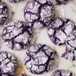 Ube Crinkle Cookies Recipe