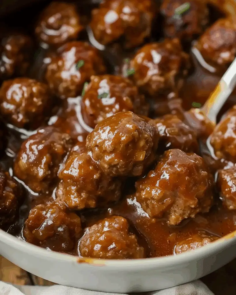 Slow Cooker Salisbury Steak Meatballs: Family-Friendly Comfort
