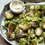 Extra-Crispy Parmesan Smashed Brussels Sprouts (4 Ingredients)