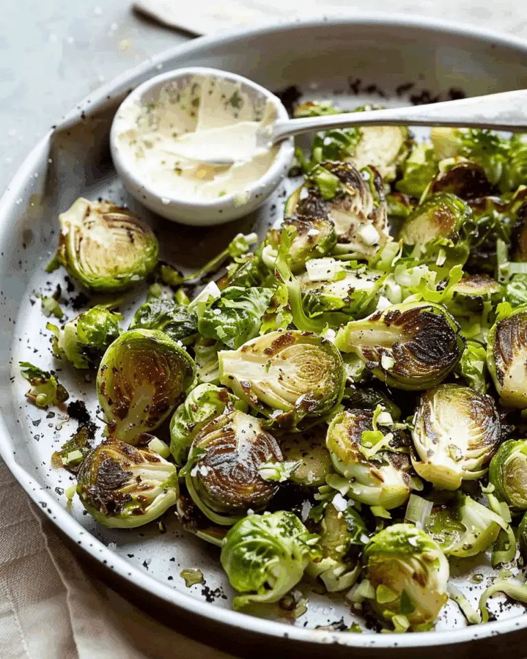 Extra-Crispy Parmesan Smashed Brussels Sprouts (4 Ingredients)
