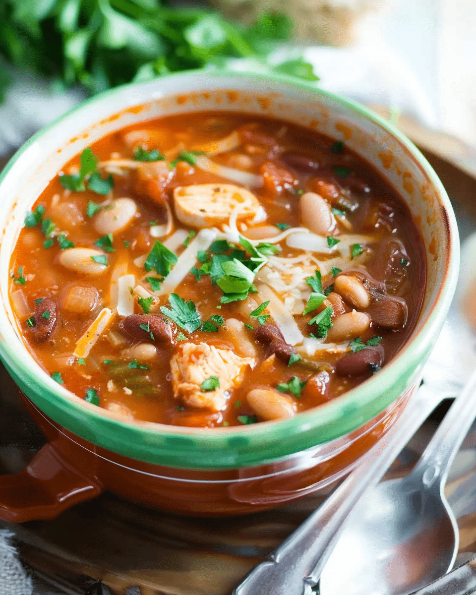 Smoky Chicken & Bean Soup – Gluten Free