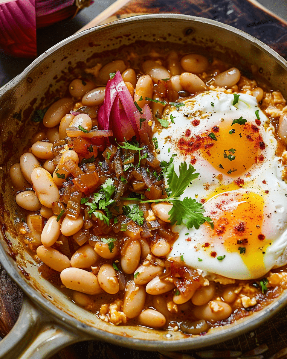 Breakfast Beans and Eggs