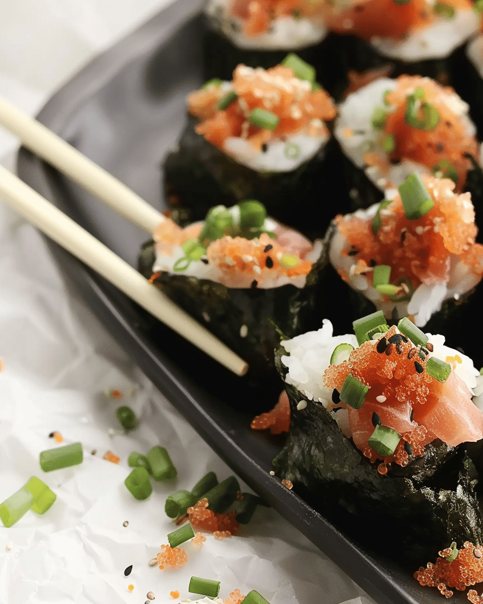 Spicy Seattle Tuna Rolls