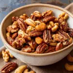 Sweet, Salty, Spicy Party Nuts