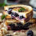 Balsamic Blackberry Bliss Grilled Cheese: A Gourmet Twist on a Classic Favorite