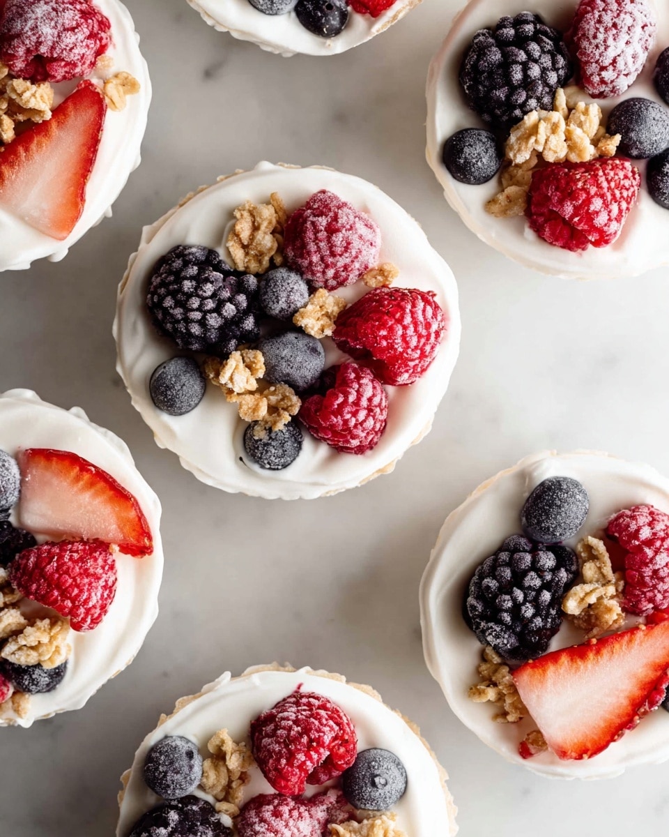Frozen Yogurt Granola Cups Recipe
