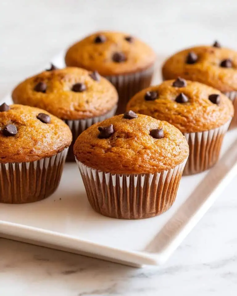 Pumpkin Chocolate Chip Muffins Recipe