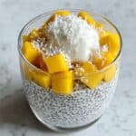 Easy Mango Coconut Chia Seed Pudding Recipe