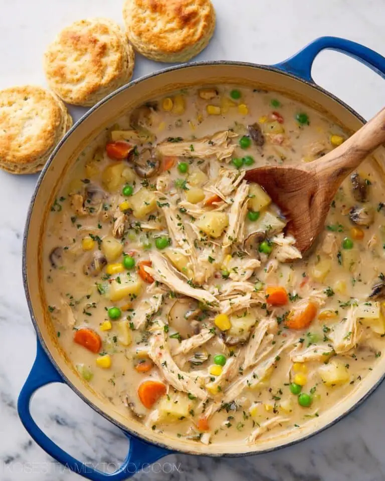 Chicken Pot Pie Soup Recipe