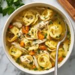 Creamy Chicken Tortellini Soup Recipe