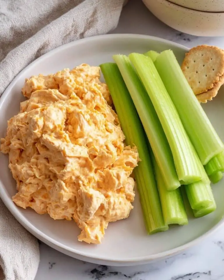 High Protein Buffalo Chicken Salad (Healthy, Easy) Recipe