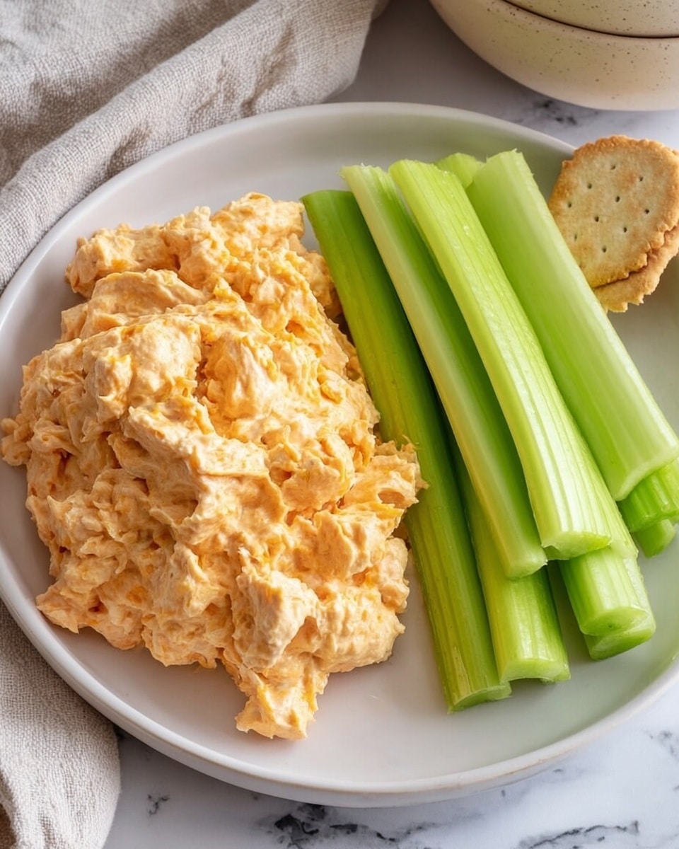 High Protein Buffalo Chicken Salad (Healthy, Easy) Recipe
