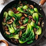 Bok Choy and Mushroom Stir Fry Recipe