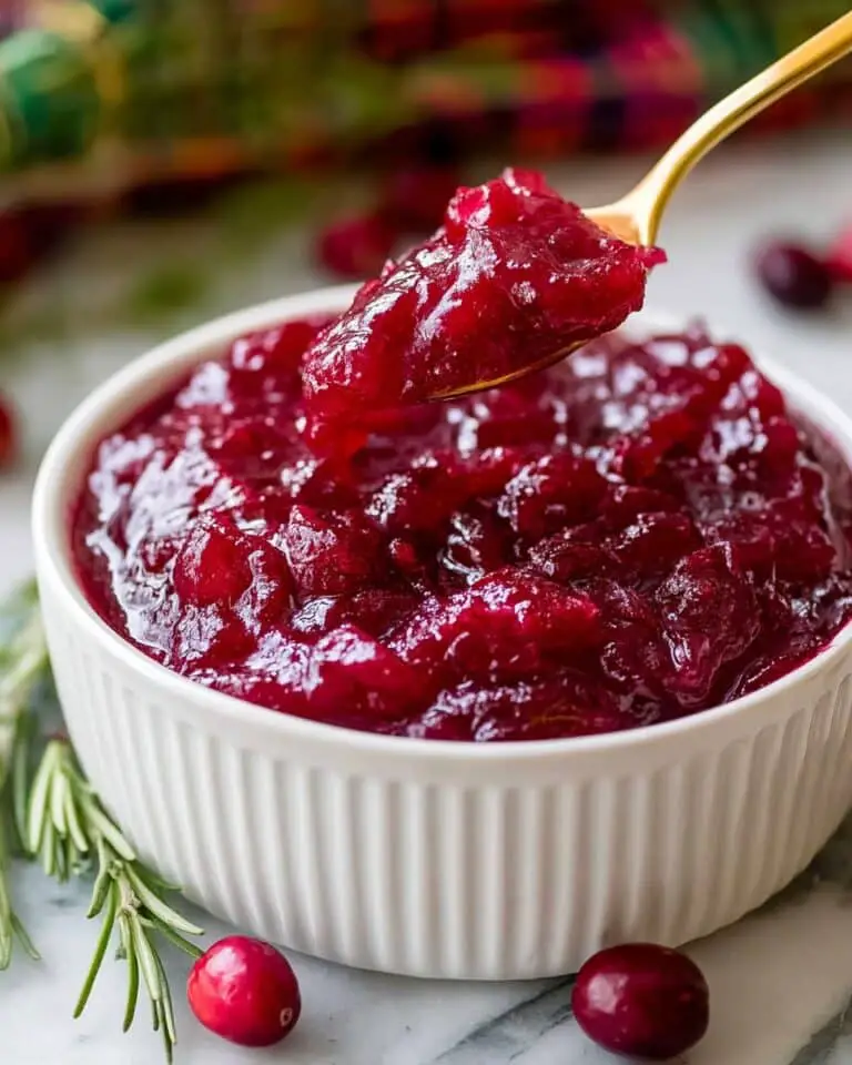 Homemade Cranberry Sauce Recipe