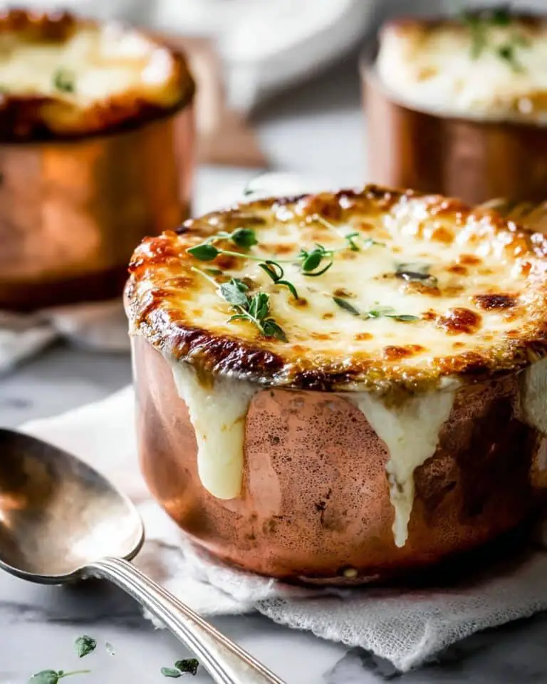 The BEST Easy French Onion Soup Recipe