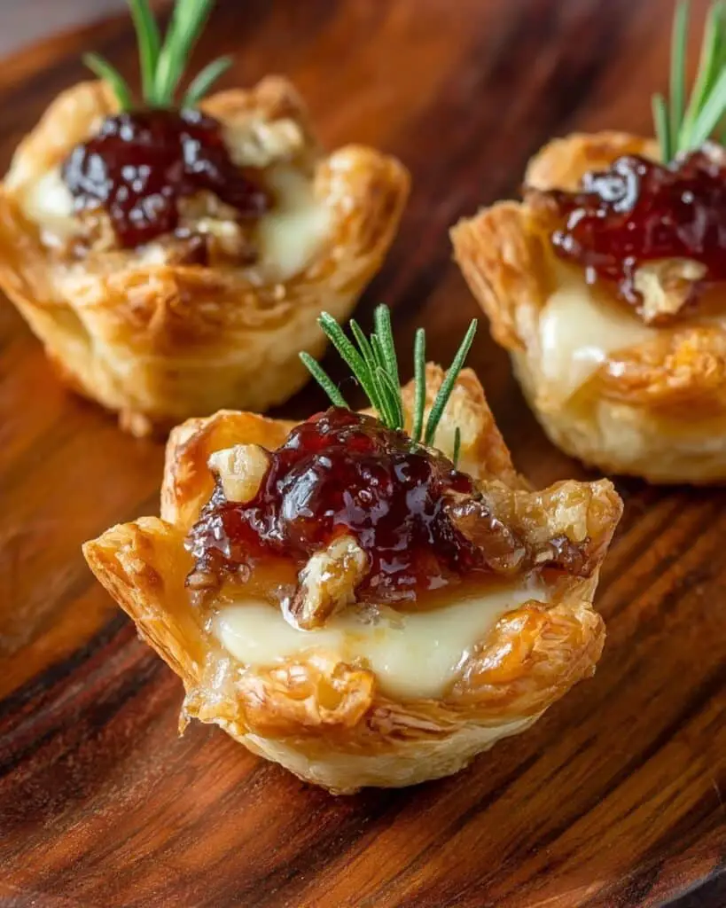 Cranberry Brie Bites Recipe