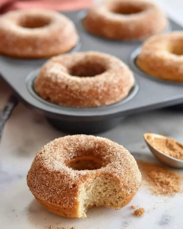 Baked Cinnamon-Sugar Donuts Recipe