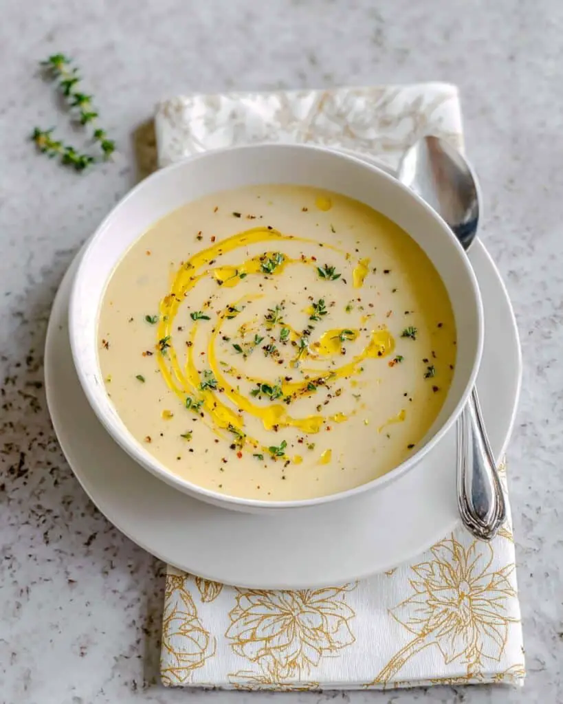 Julia Child’s Creamy Potato Leek Soup Recipe
