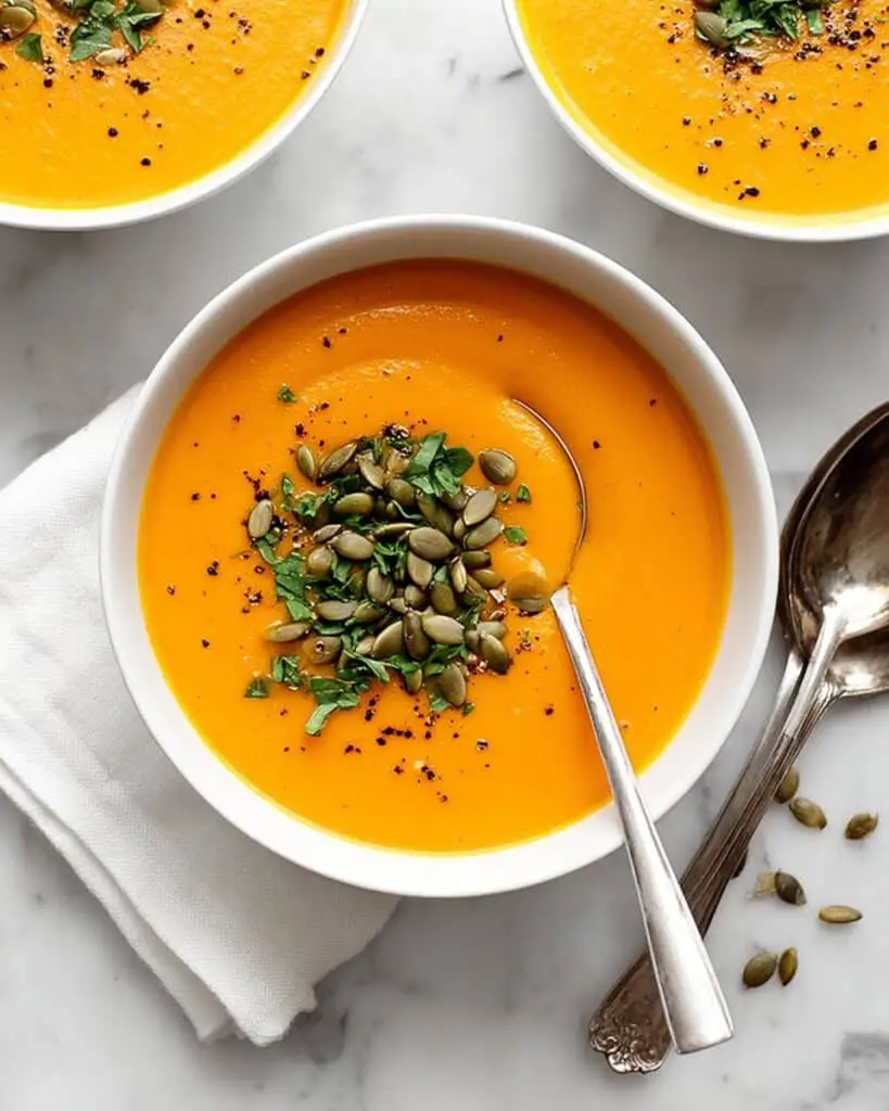 Roasted Butternut Squash Soup Recipe