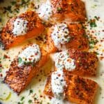 Marry Me Salmon with Creamy Garlic Lemon Herb Sauce Recipe