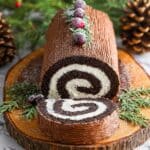 Yule Log Cake (Bûche de Noël) Recipe