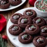 Chocolate Thumbprint Cookies with Rich Chocolate Ganache Centers Recipe
