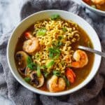 Easy Shrimp Ramen Soup Recipe
