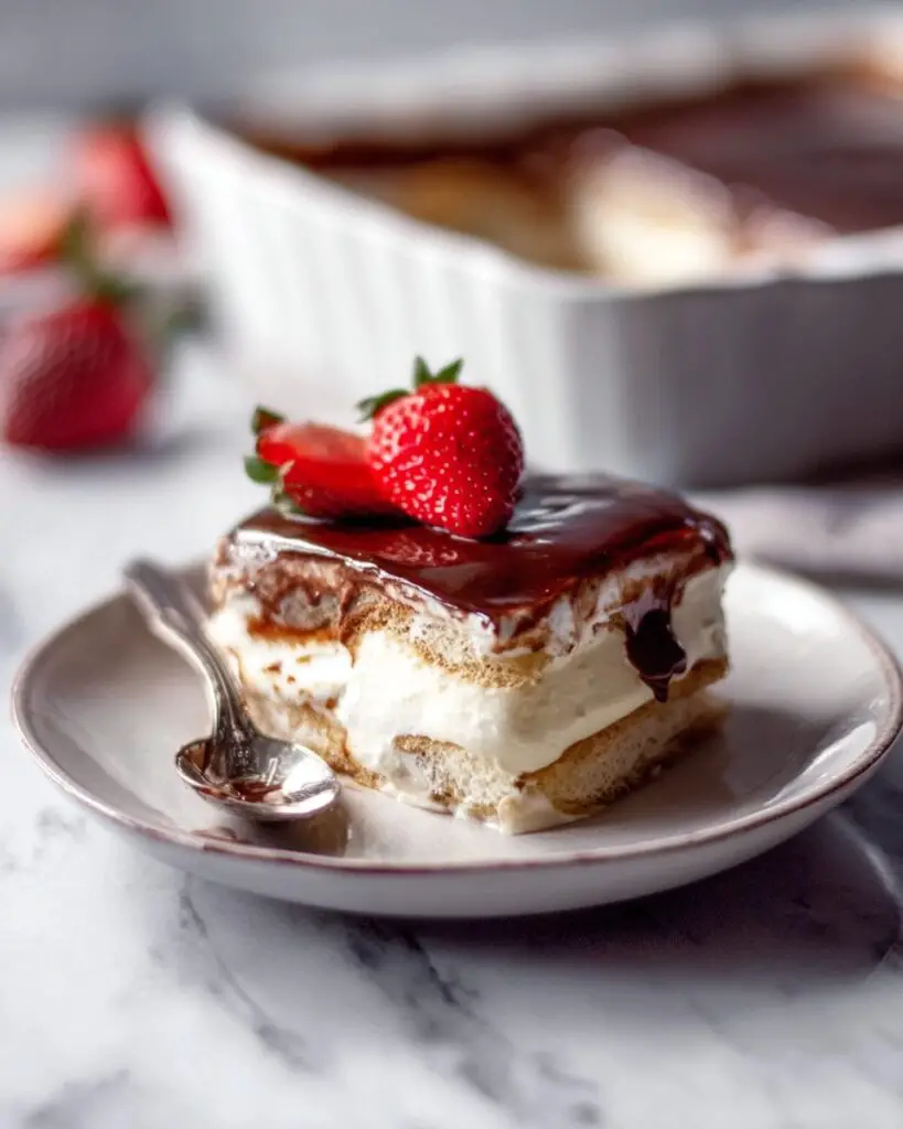 No-Bake Chocolate Eclair Cake Recipe