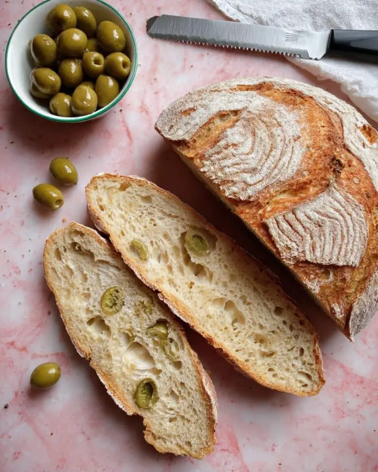 Gluten Free Artisan Feta and Olive Bread Recipe
