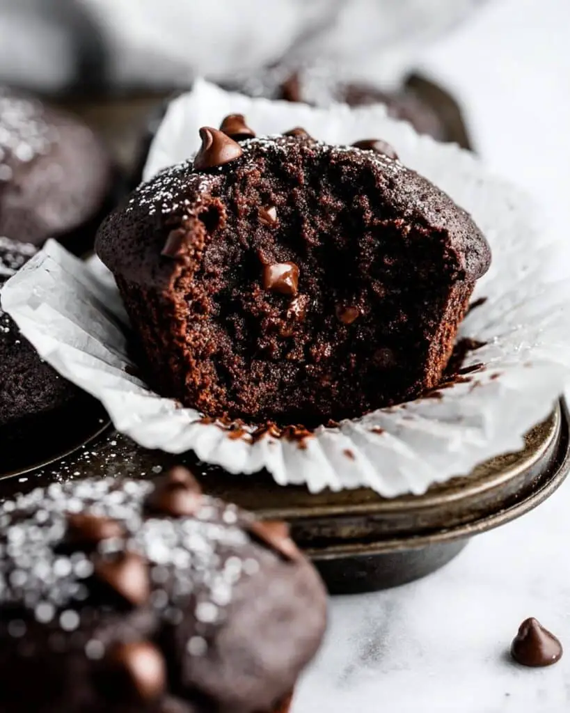 Double Chocolate Espresso Muffins Recipe
