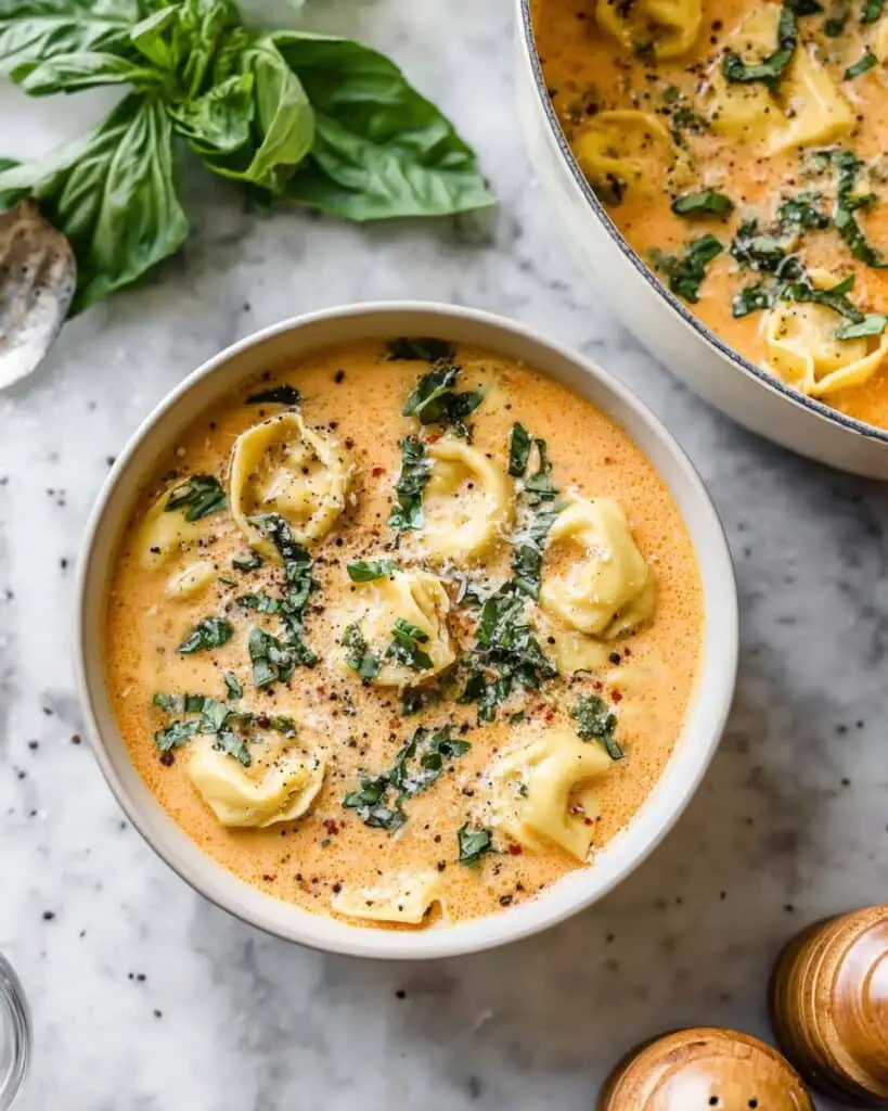 Creamy Tortellini Soup Recipe