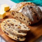 No Knead Fruit and Nut Bread Recipe