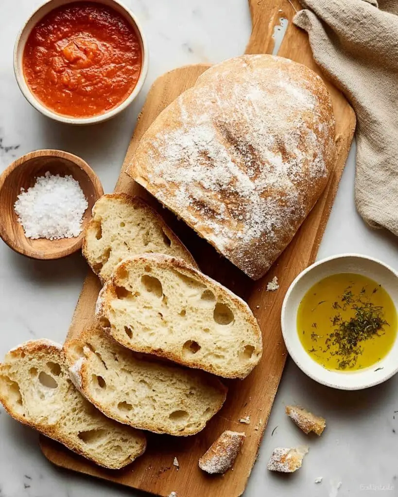 Homemade Ciabatta Bread Recipe