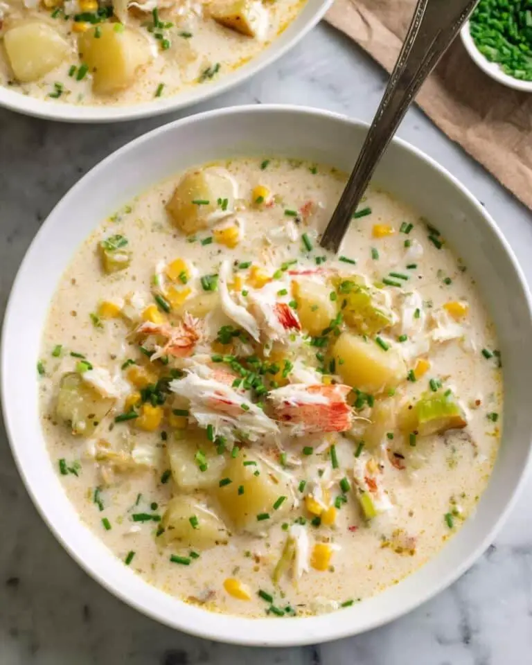 Crab and Corn Chowder Recipe
