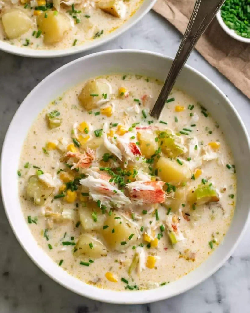 Crab and Corn Chowder Recipe