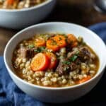 Instant Pot Beef Barley Soup Recipe
