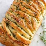 Pull-Apart Garlic Herb Bread with Rhodes Dough Recipe