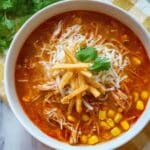 Crock Pot Chicken Tortilla Soup Recipe