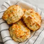 Small Batch Buttermilk Cheddar Chive Drop Biscuits Recipe