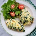 Spinach Ricotta Hasselback Chicken Recipe