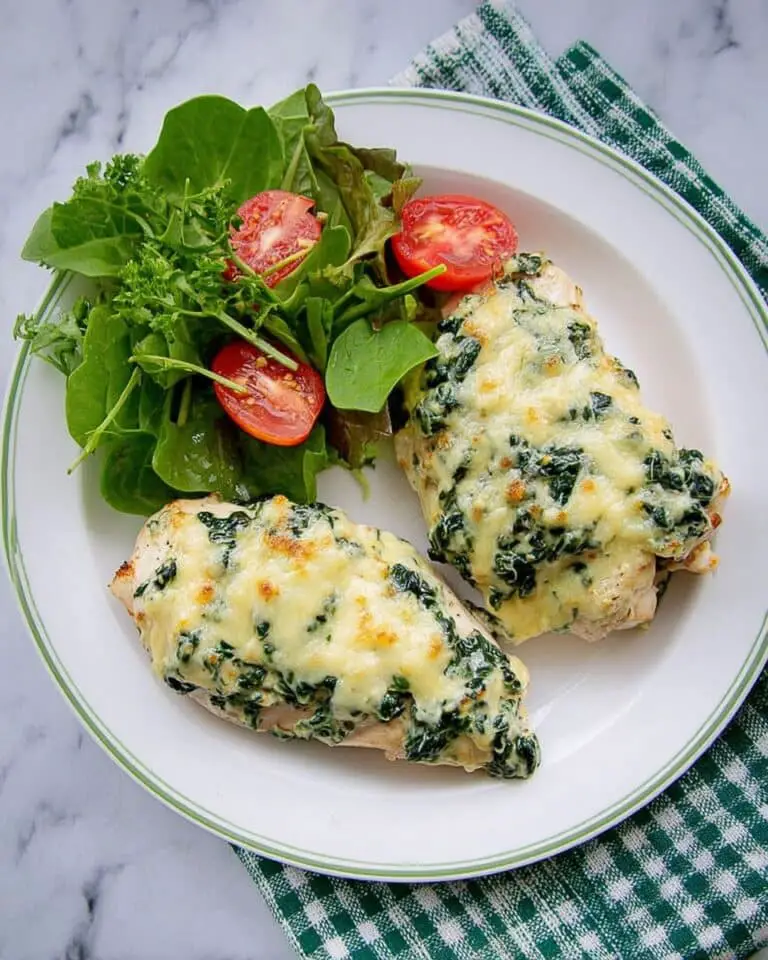 Spinach Ricotta Hasselback Chicken Recipe