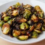 Maple Balsamic Roasted Brussels Sprouts Recipe