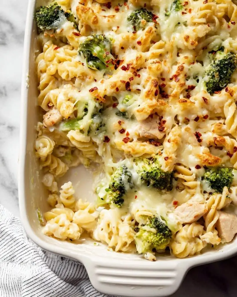 Creamy Chicken and Broccoli Pasta Bake Recipe