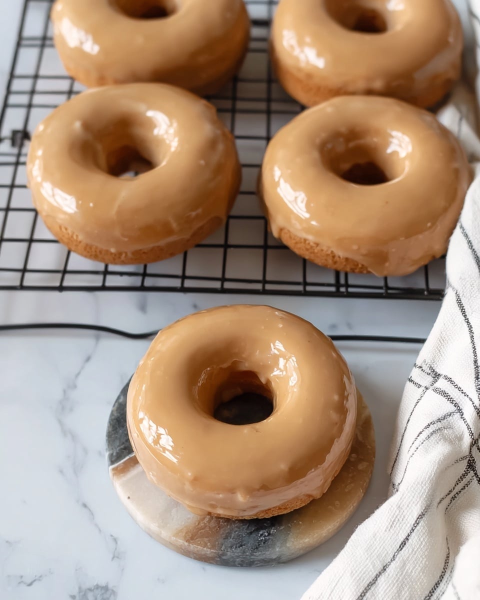 Baked Maple Glazed Donuts Recipe