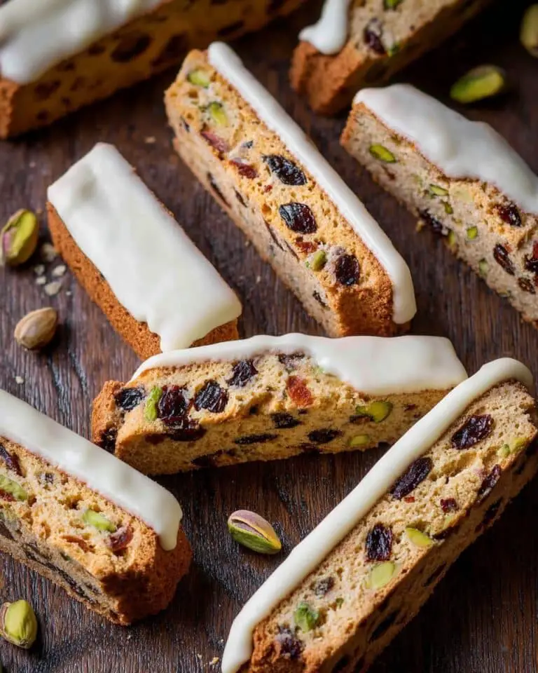 Pistachio Cranberry White Chocolate Biscotti Recipe