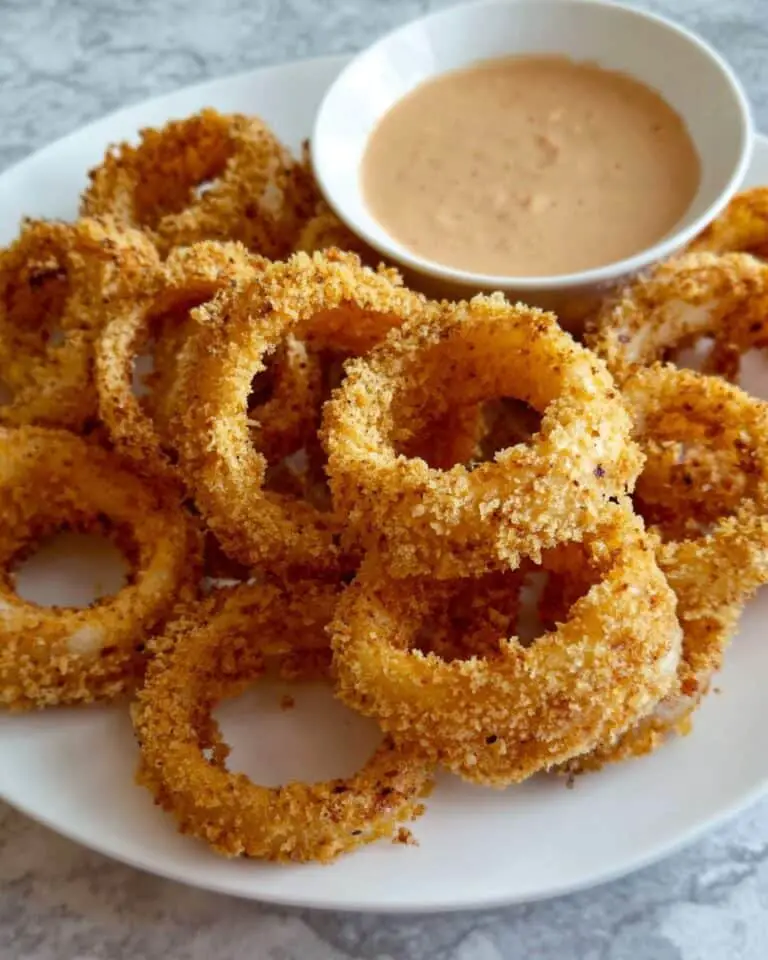 Crispy Air Fryer Onion Rings Recipe